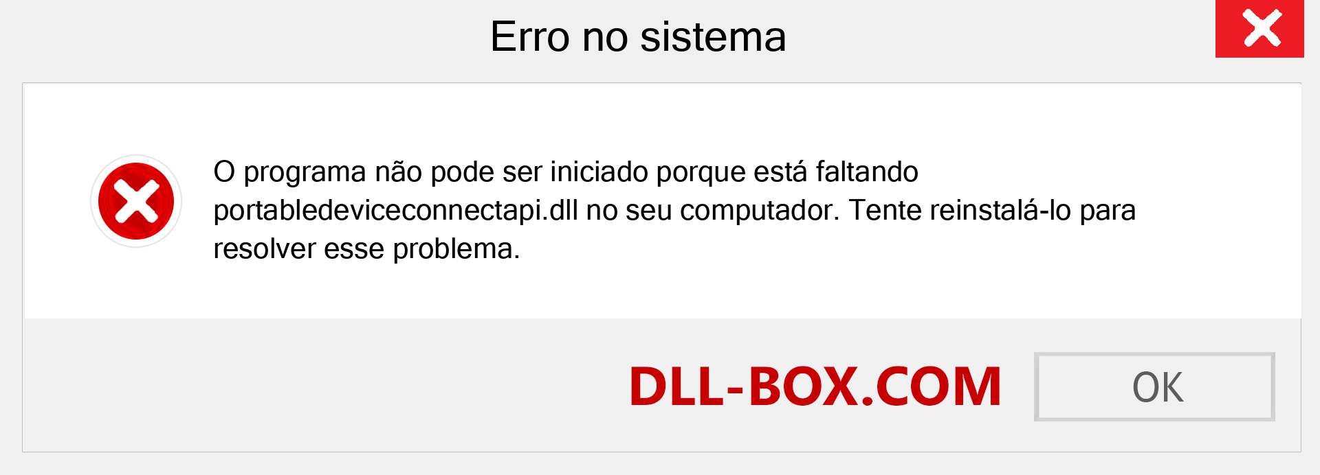 Arquivo portabledeviceconnectapi.dll ausente ?. Download para Windows 7, 8, 10 - Correção de erro ausente portabledeviceconnectapi dll no Windows, fotos, imagens